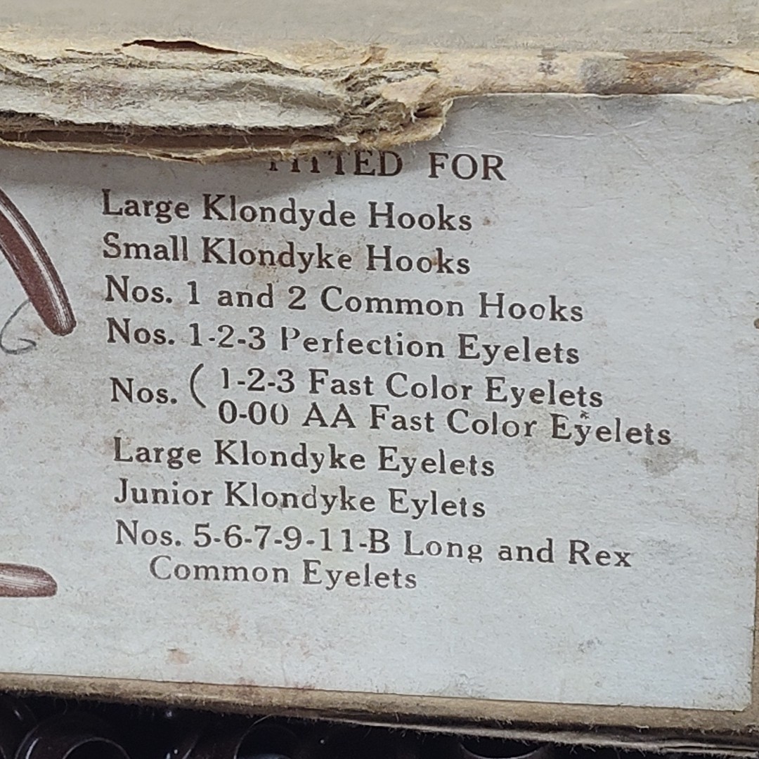 Smith Universal Hook & Eyelet Setting Machine No7 Hand Press Grommet Klondyke