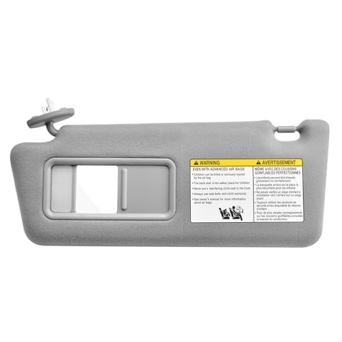 Driver Left Side Sun Visor Replacement Compatible with Tacoma 2005-2015,