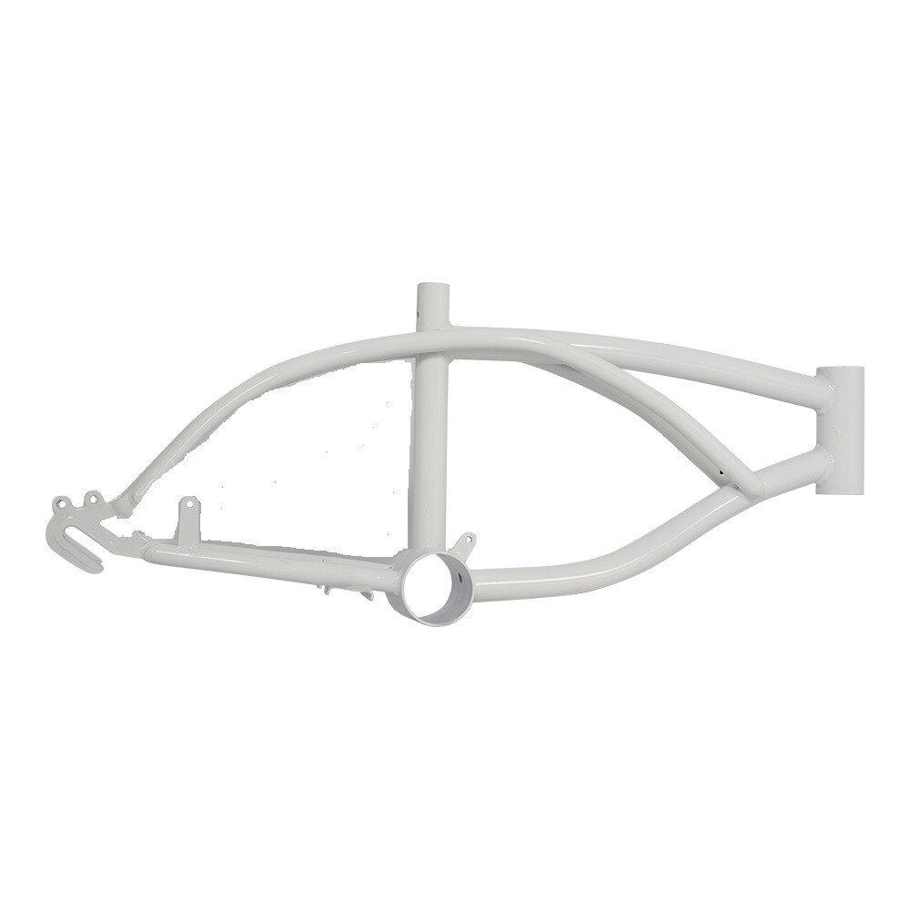 White 12" Bicycle Frame Lowrider Cruiser Bikes