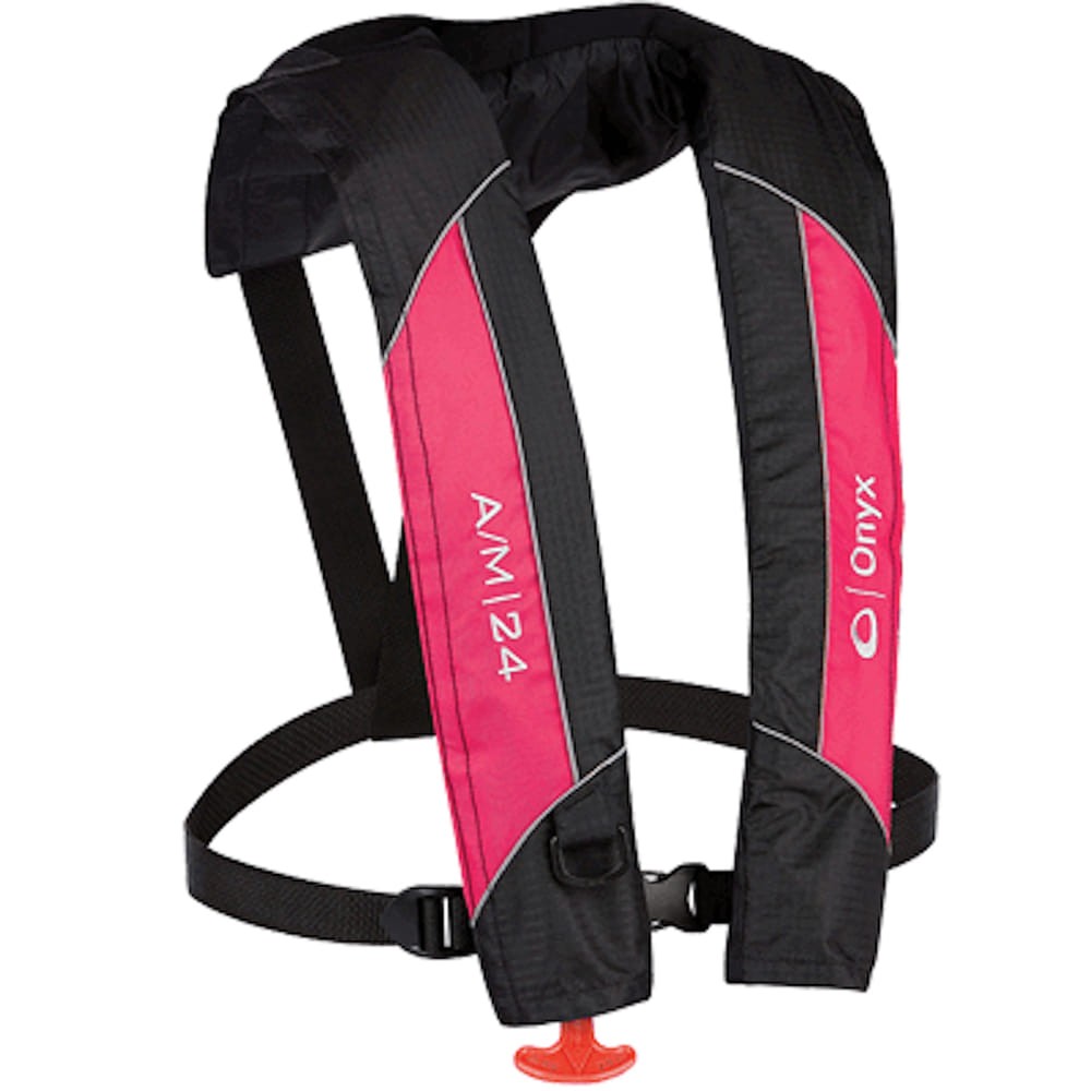 Type V Auto/Manual Inflating Pink Life Jacket Personal Floatation Device