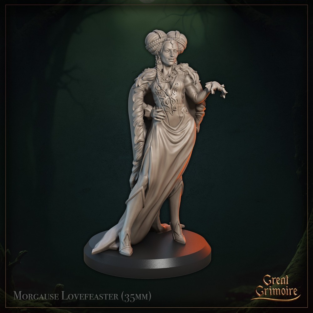 Morgause Lovefeaster 2 by Great Grimoire | RPG | D&D | DnD | Print on Demand