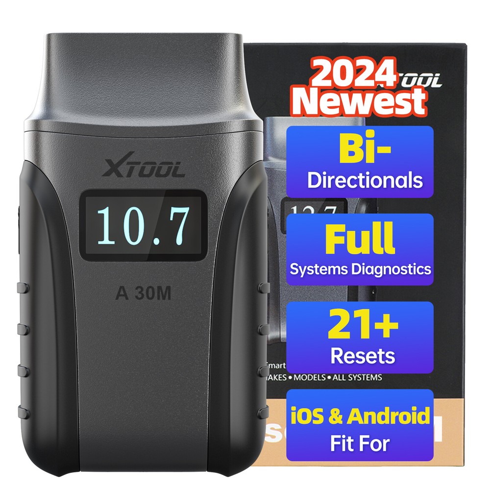 XTOOL A30M Auto Full System Diagnostic Tool Bluetooth Bidirectional Code Reader