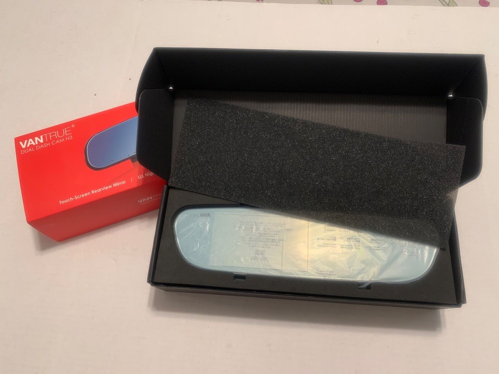 VanTrue Dual DashCam N3,Touch Screen,Night Vision Tech,Smart Gesture Recognition