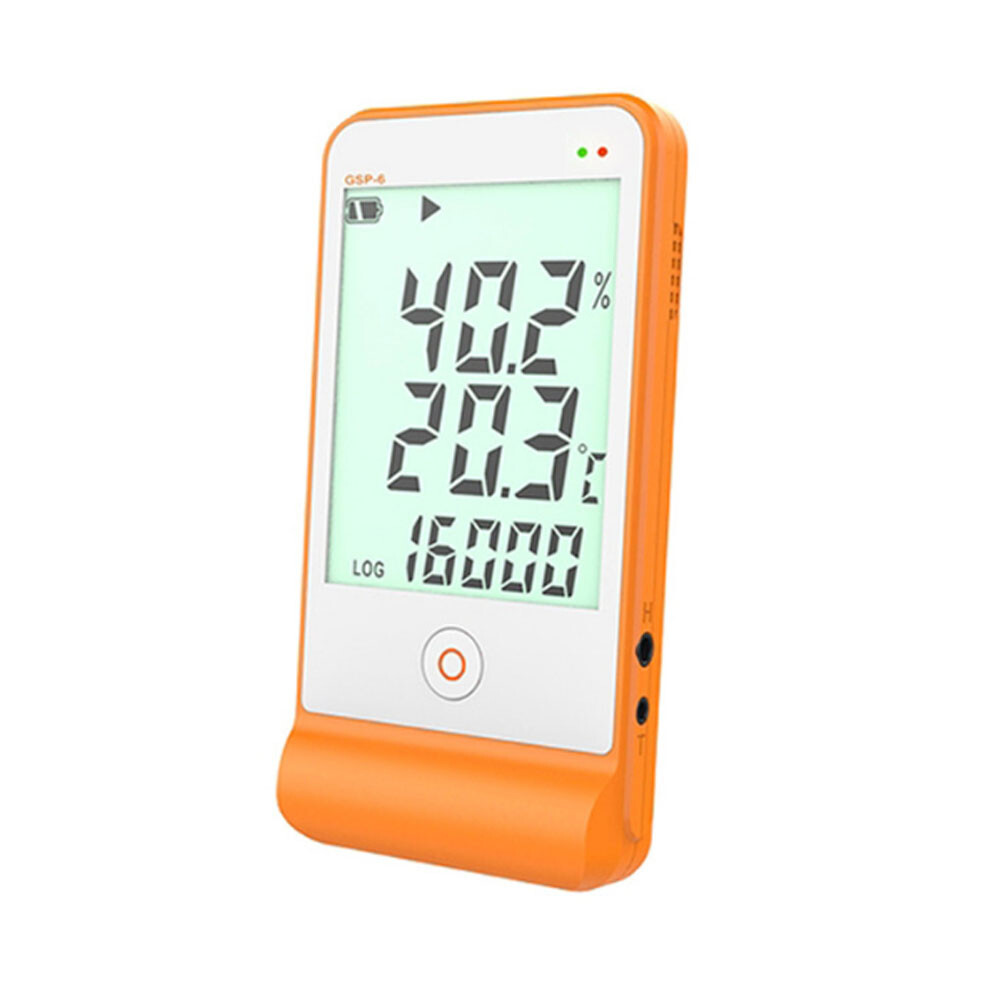 LED Digital Temperature Logger Temperature Hygrometer Data PDF Report Display