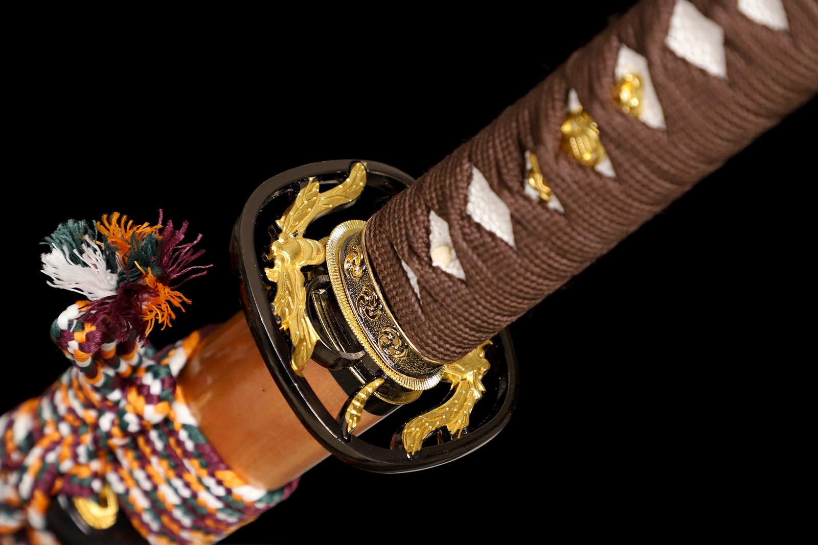 T10 Steel Clay Tempered Real Hamon Katana Japanese Samurai Sword Full Tang Sharp