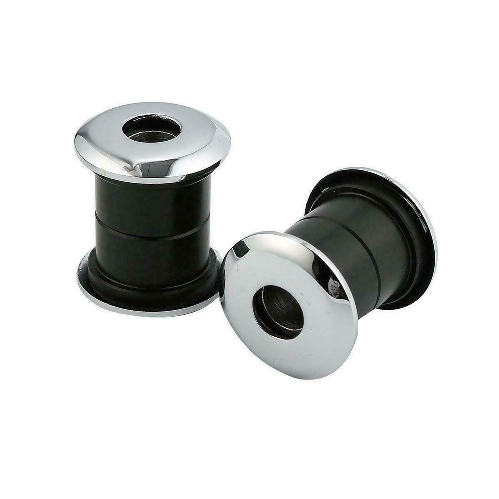 Black Polyurethane Handlebar Riser Bushing For Harley Big Twins Dyna Roadster