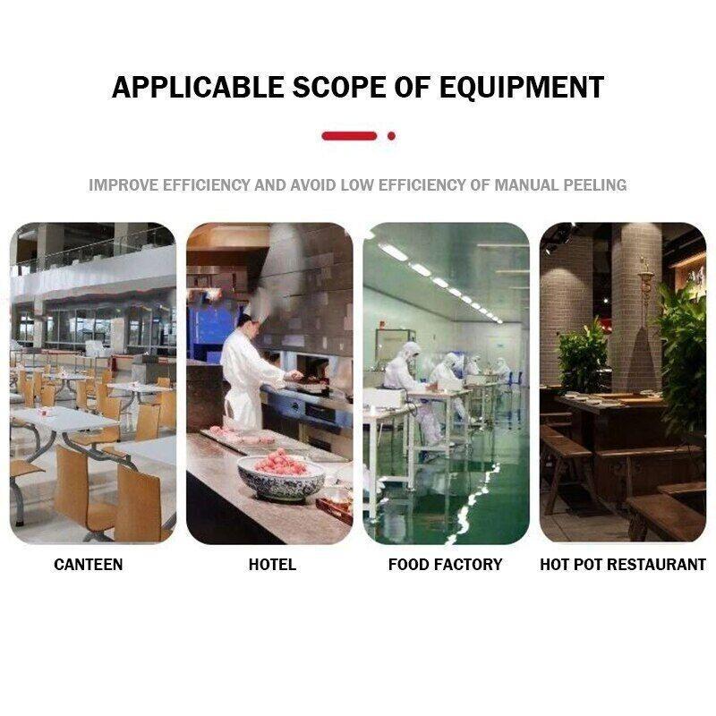 Auto Boiled Quail Egg Peeler Machine Bird Egg Peeling Machine Eggs Husk Machine