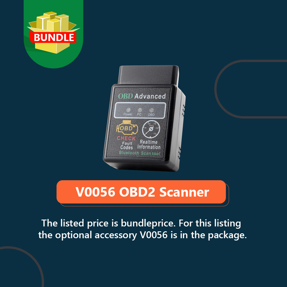 OBD2+In Dash Universal Double 2DIN 10.1" Car GPS Android 13 Stereo Radio CarPlay