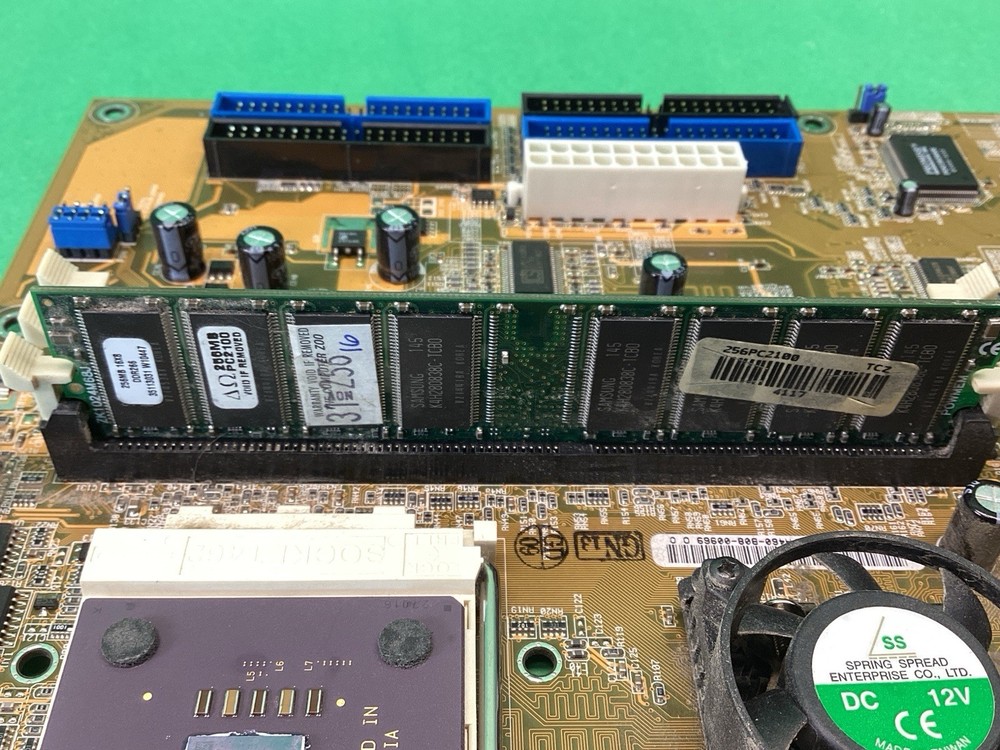 ASUS A7V266-E Desktop Motherboard + AMD Athlon CPU + RAM - UNTESTED