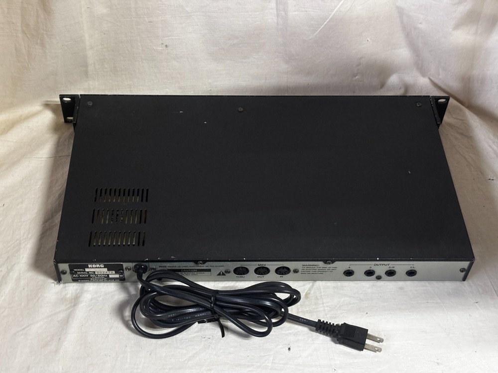 Korg Wavestation SR WS-SR Rackmount Synth New internal battery!!