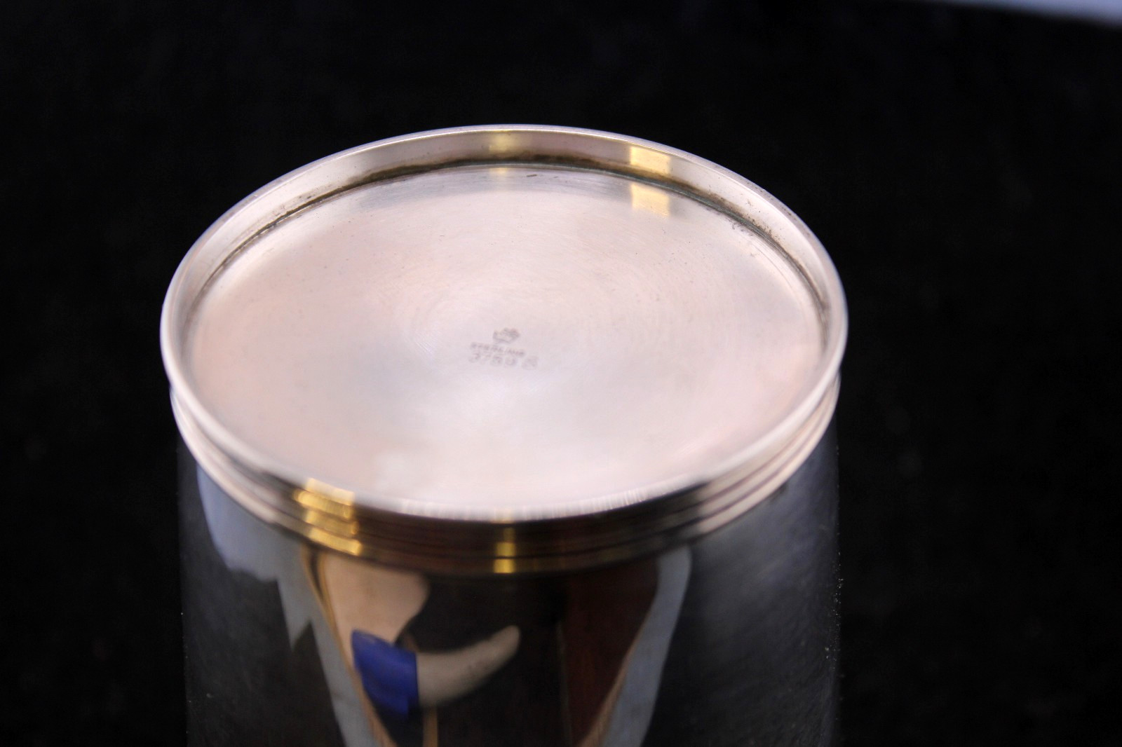 VINTAGE MANCHESTER 3759S STERLING SILVER JULEP CUP 3 3/4 INCHES TALL NO MONOGRAM