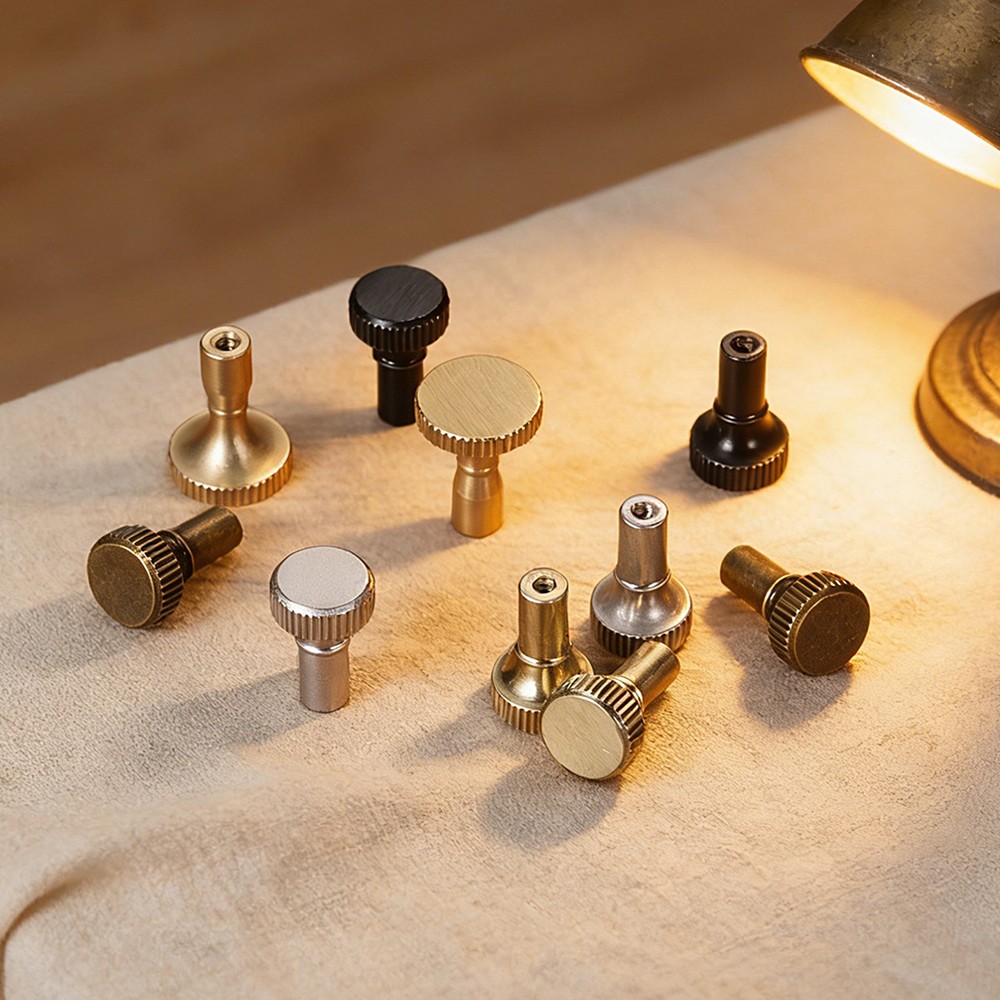 2Pcs Lamp Switch Knob, Turn On/Off Light Switch Knob Replacement, Copper