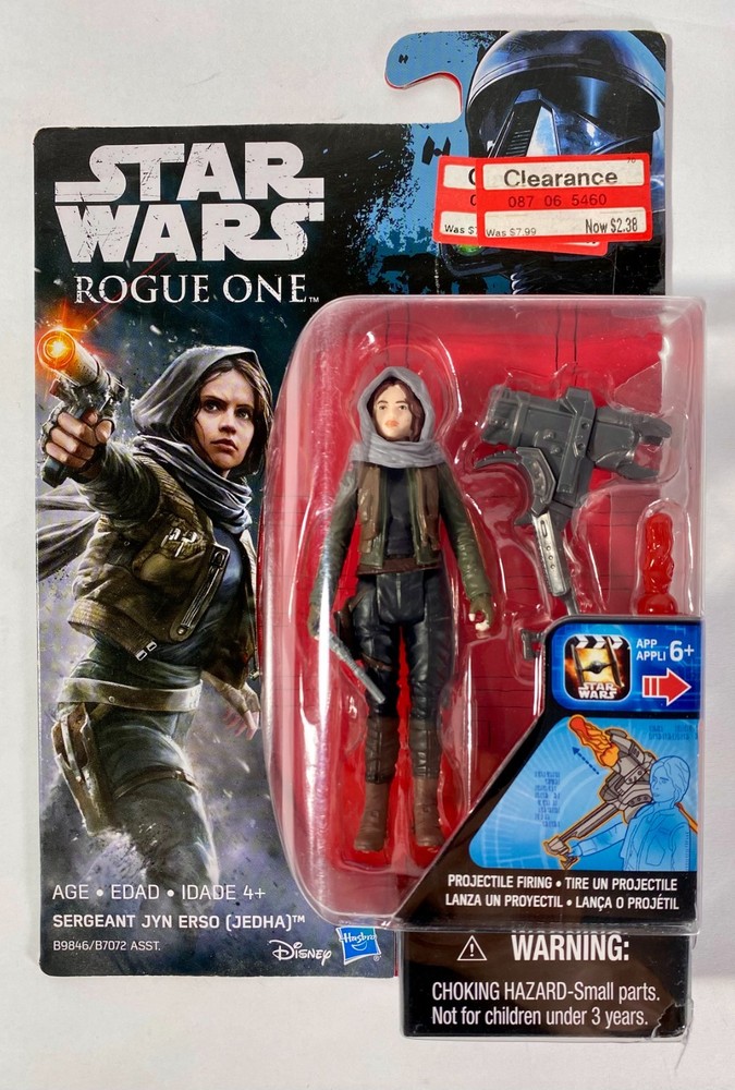 Star Wars Rogue One Series Sergeant Jyn Erso Action Figure Unopened Package