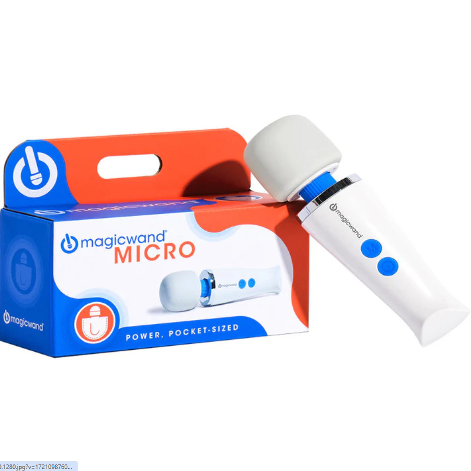 Magic Wand Micro Rechargeable Cordless Tiny Vibrator