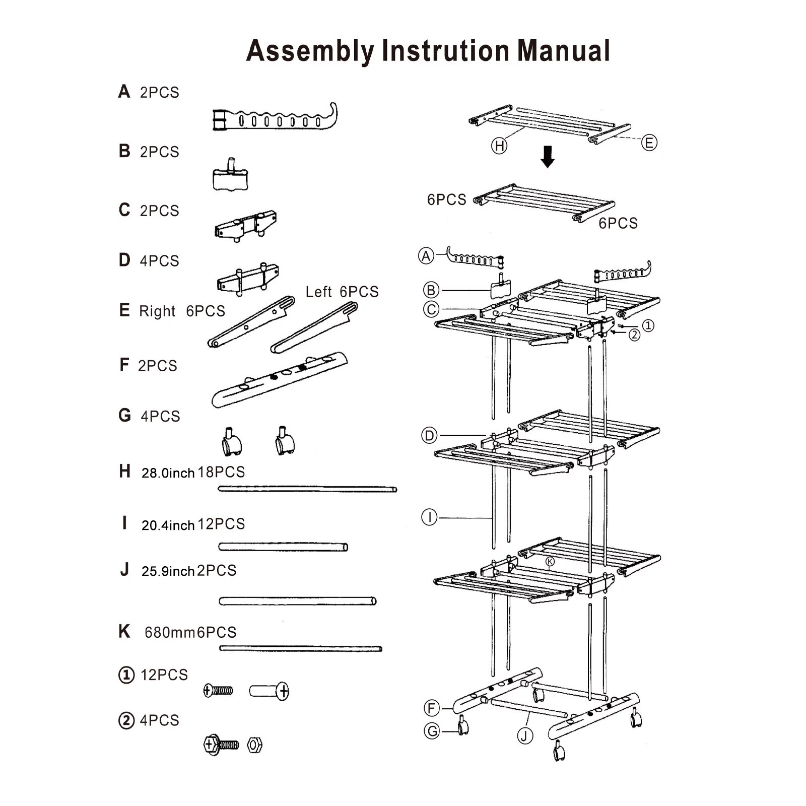 Clothes Drying Rack Folding Clothes Rail Clothe Rack Laundry Garment Dryer Stand