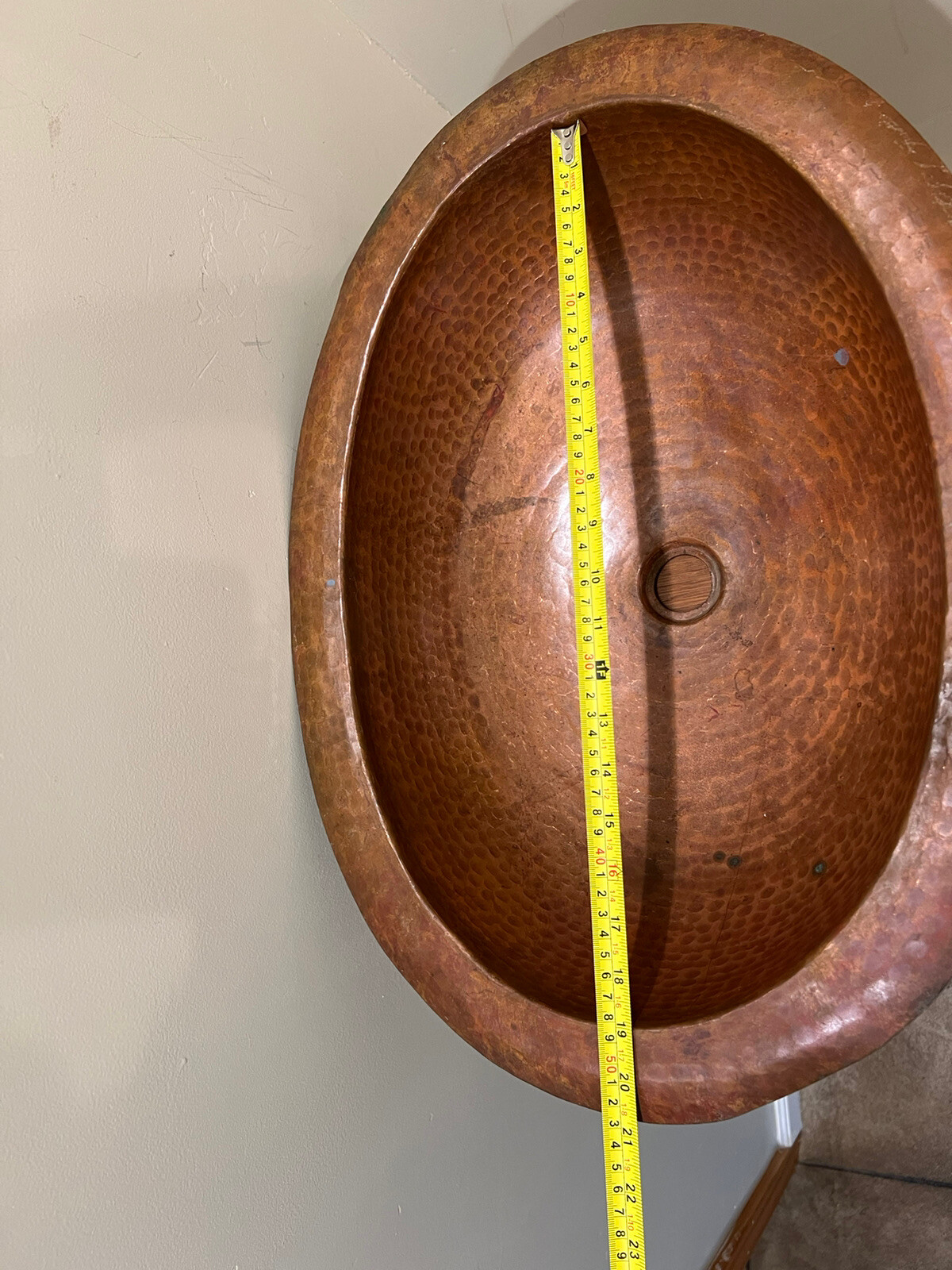 Native Trails Sink With Antique Copper Finish See Description for Details USED