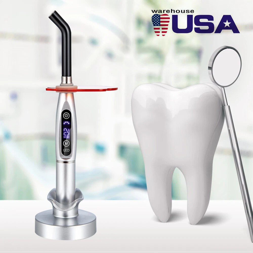 LED Lamp Device Curing Light Kit LED Curing Light Lamp US Plug Wireless Cordless