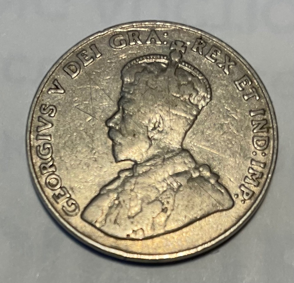 1929 CANADA - 5. cent - nickel