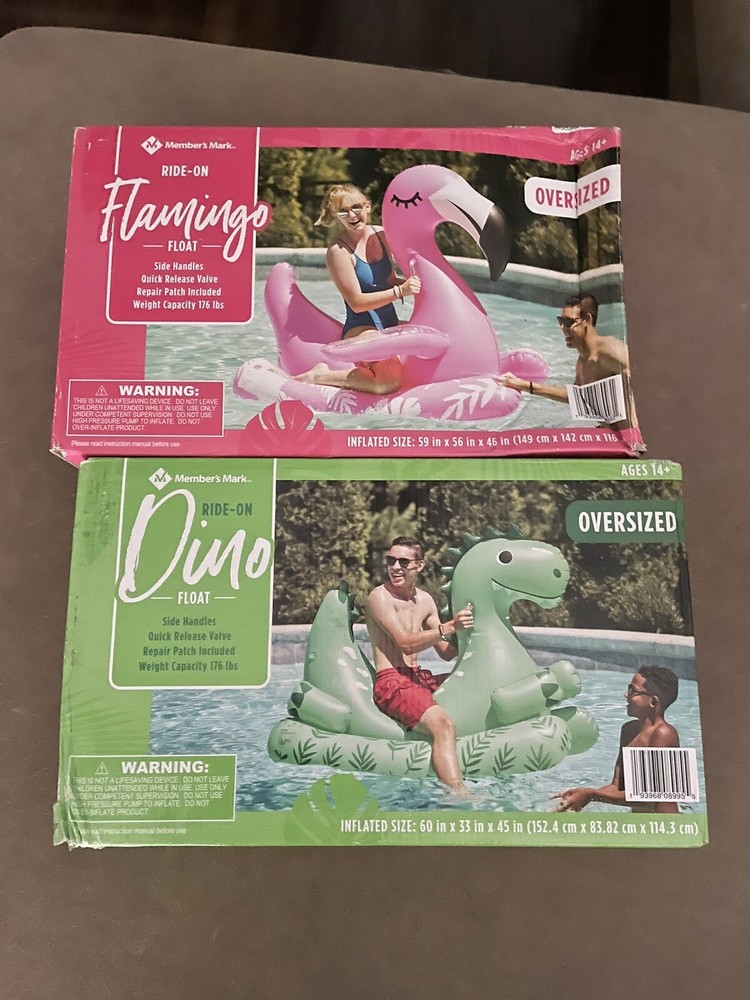 large inflatable pool floats