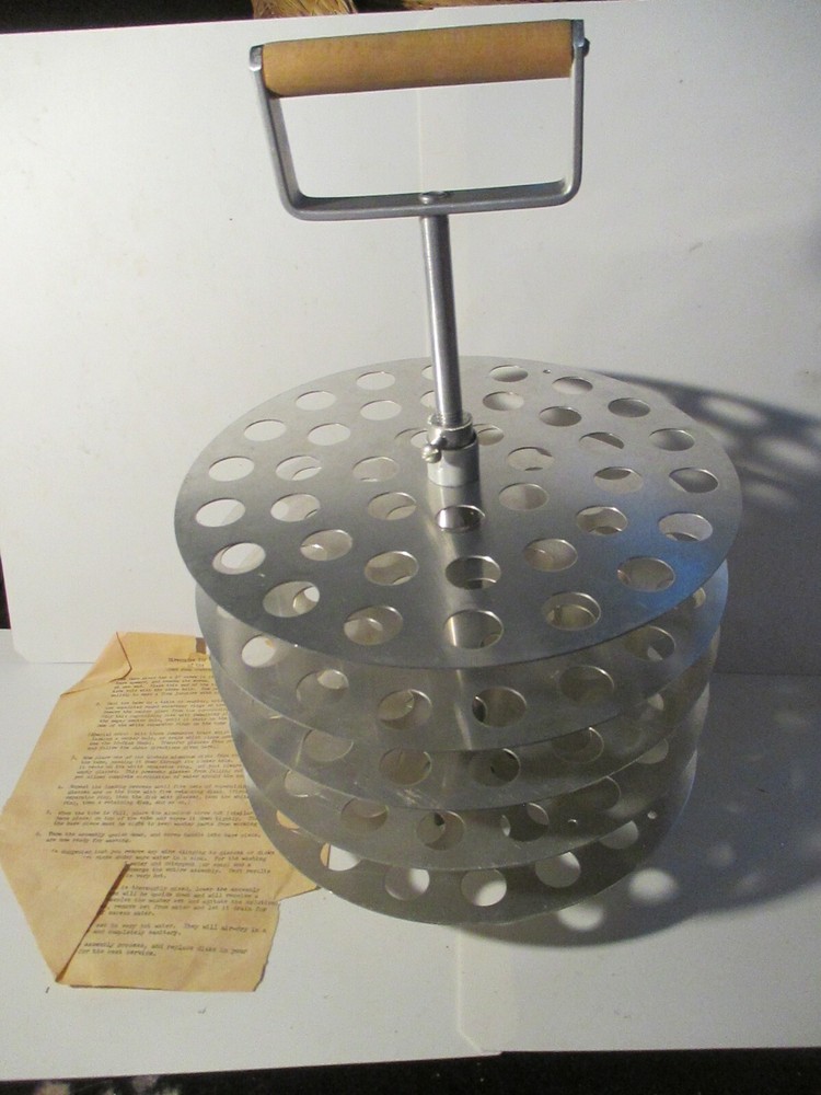 Vintage 5 Tier John Know Communion Glass Washer