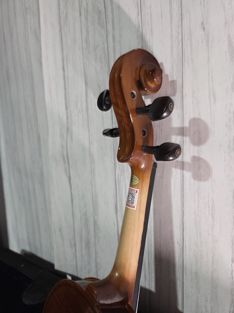 Pyle Solid Wood Violin Stringed Instrument-Student Grade Violin w/ Accessory Kit