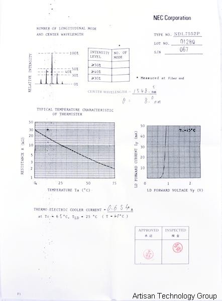 NEC NDL7552P Laser Module