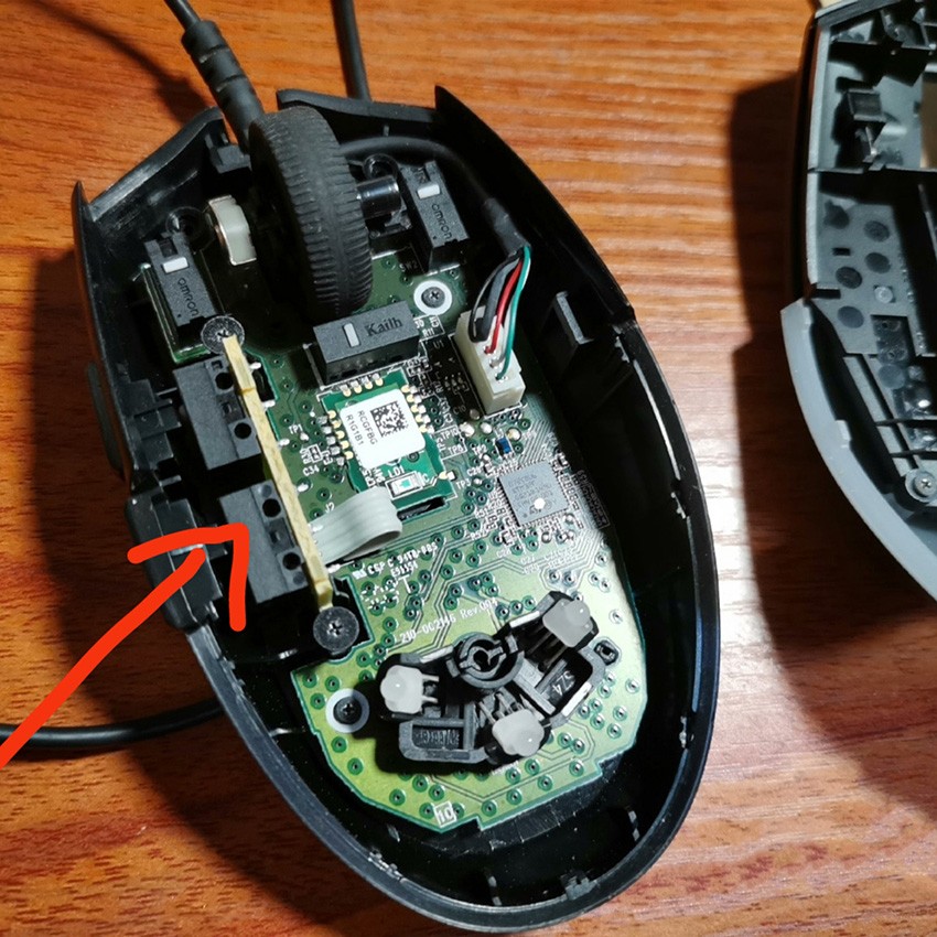 Side Button Plate for Logitech G102HERO Gaming Mouse Side Button Mounting Plate