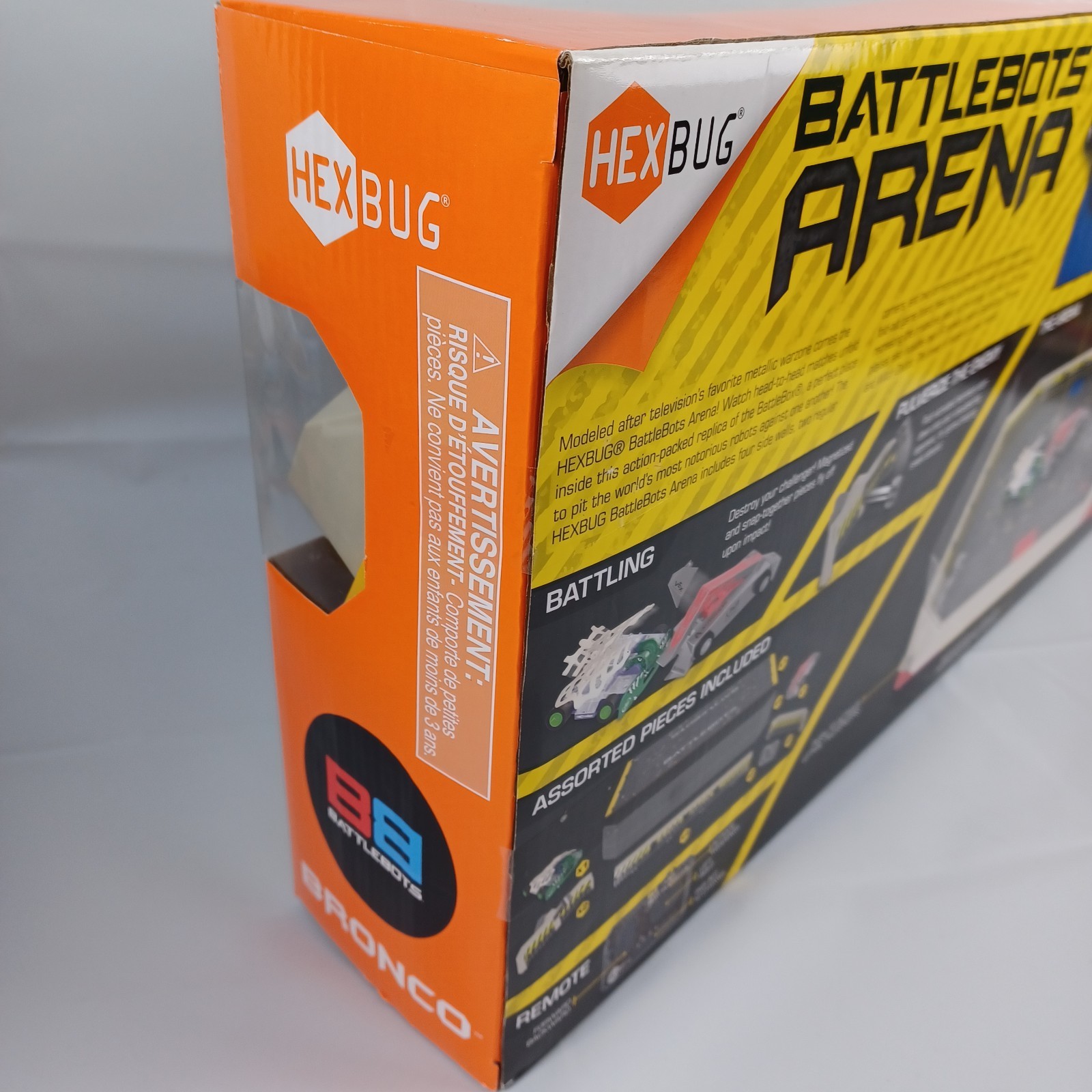 HEXBUG BattleBots Arena Bronco & Witch Doctor NEW