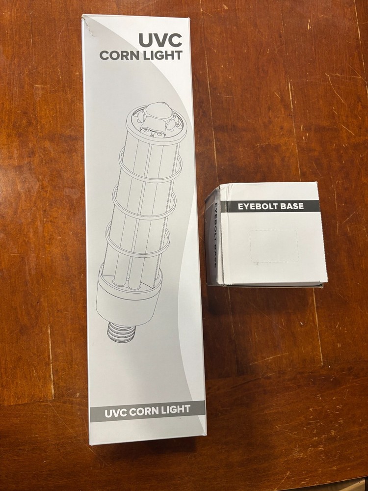 80W UV-C corn light E26/E27 E39 with remote