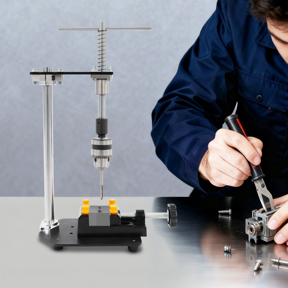 Manual Tapping Machine Desktop, Precision Hand Tapper, Vertical Tapping Tool