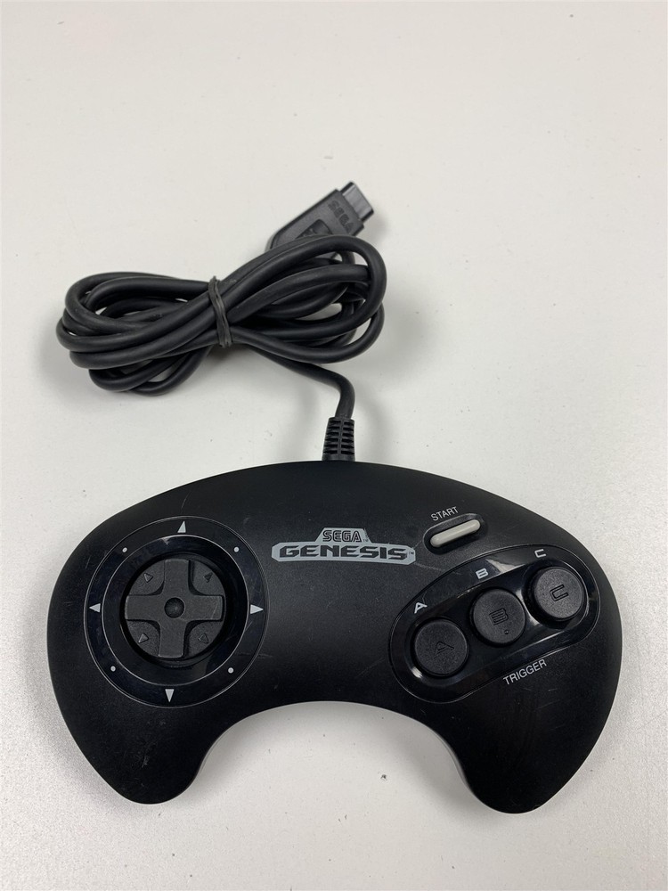OEM Sega Genesis Controller 3-Button Official Model 1650 Gamepad Refurbished