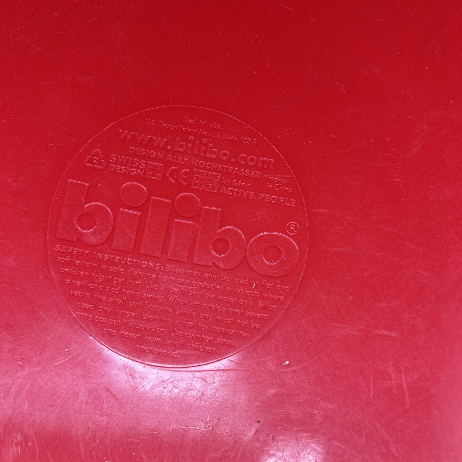 Bilibo Pink Seat Spinning Rocking Sensory Seat Autism Special Needs Toy Used