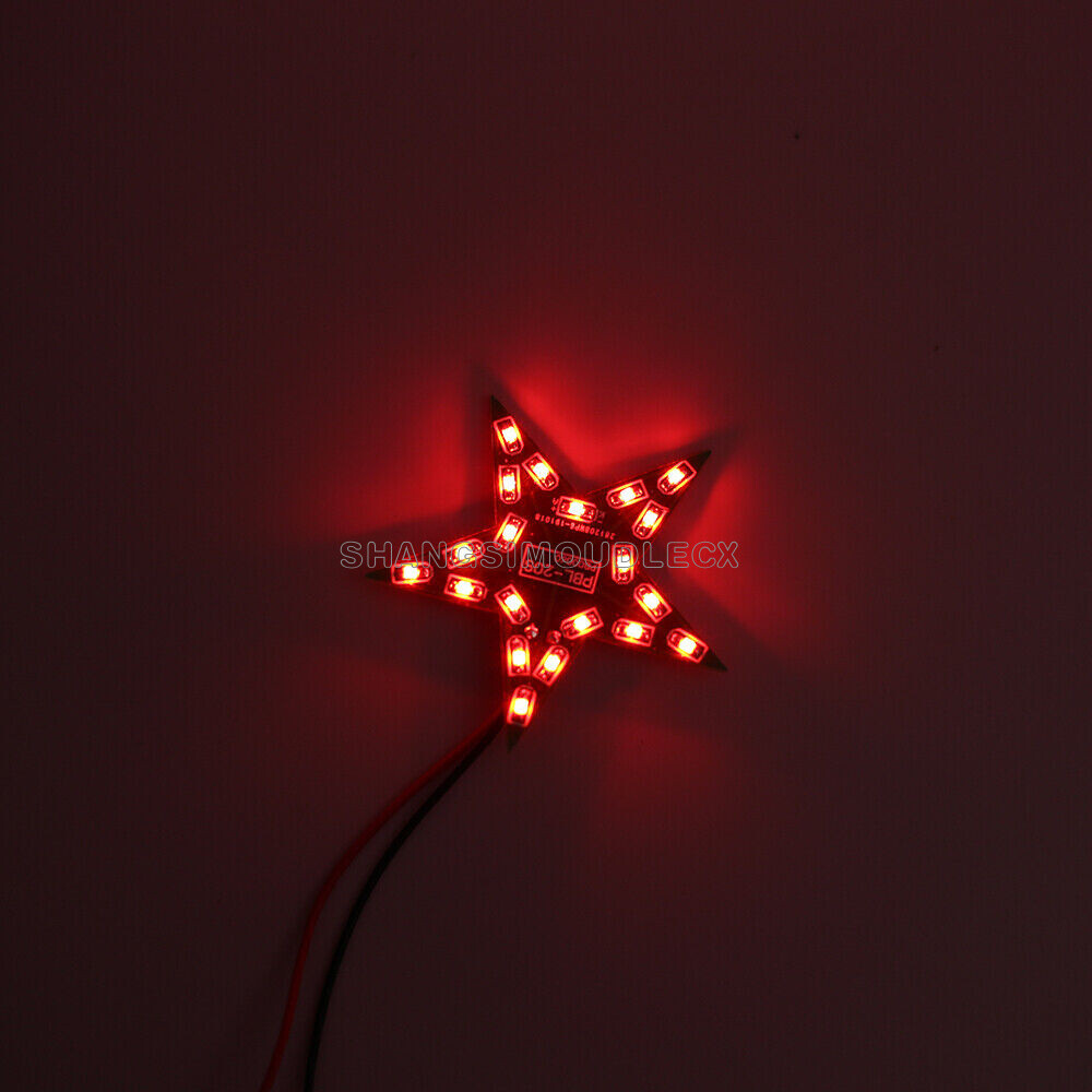 Five-Pointed Star Breathing Light Gradient LED Light Soldering Training DIY