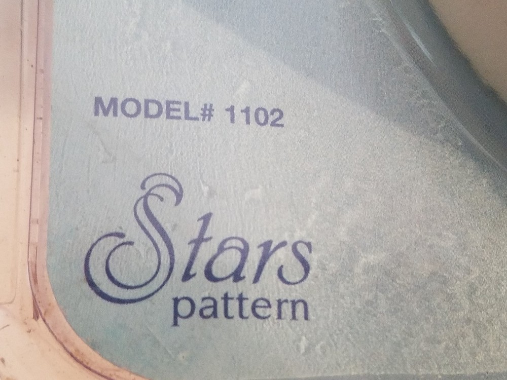 Sponge Prints Strars Pattern Faux Finishing Tool by Wall Concepts Plus 1102