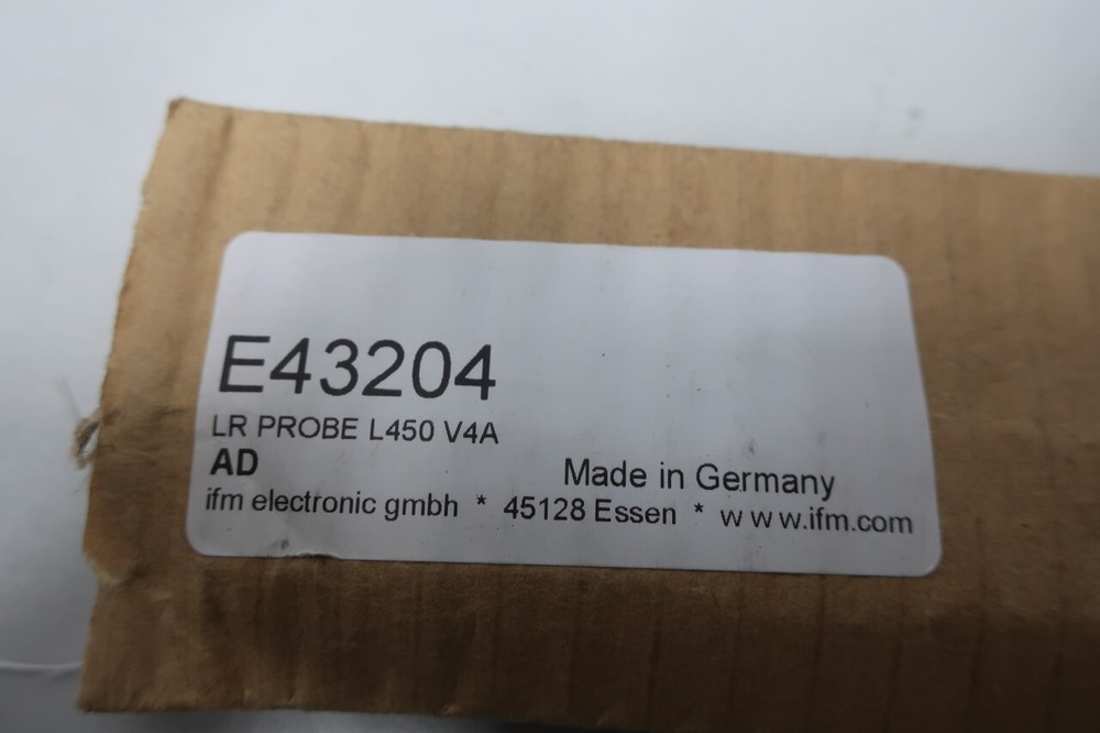 Ifm Efector E43204 Level Sensor Probe