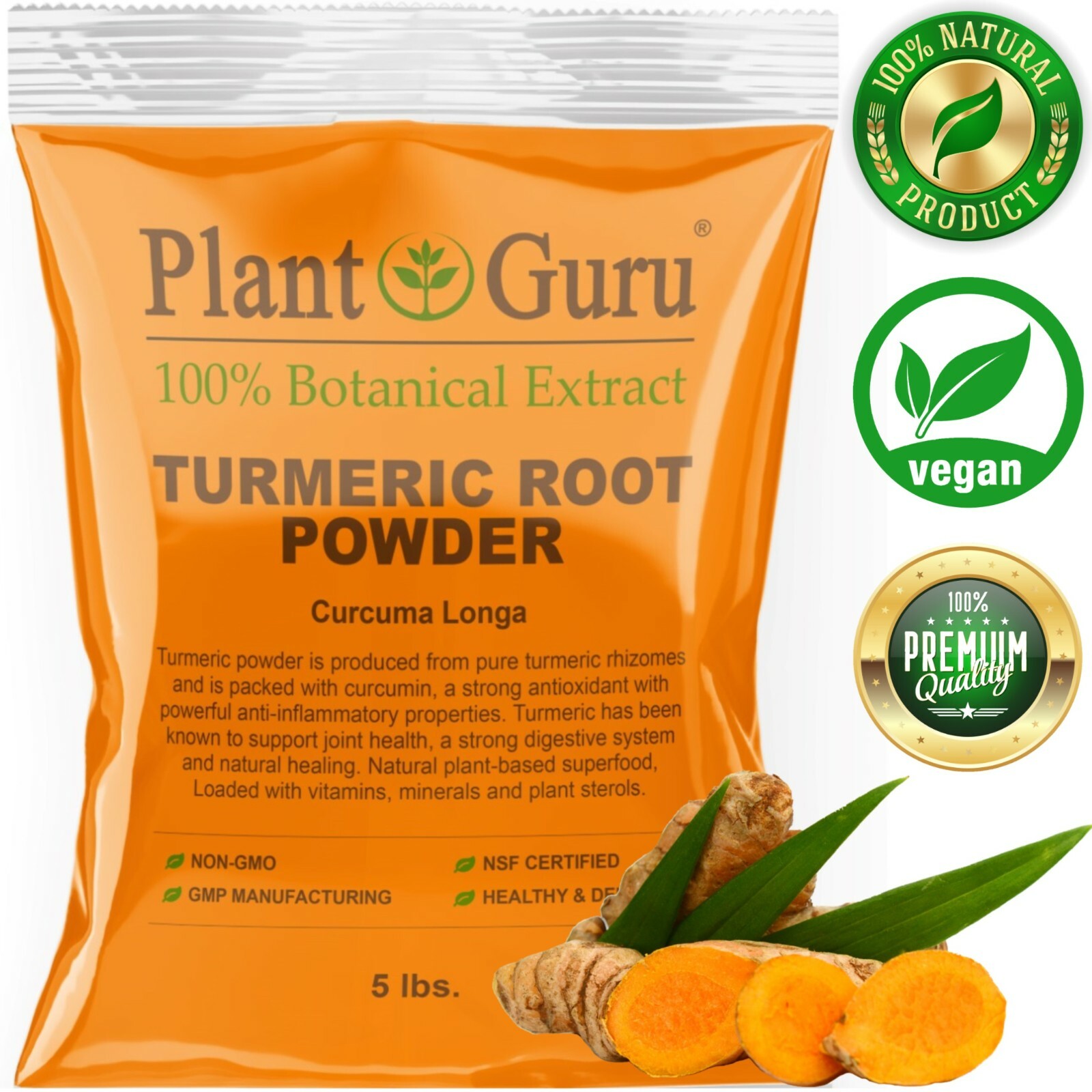 Turmeric Root Powder Curcumin Curcuma Longa Pure Natural Bulk Spice ALL SIZES