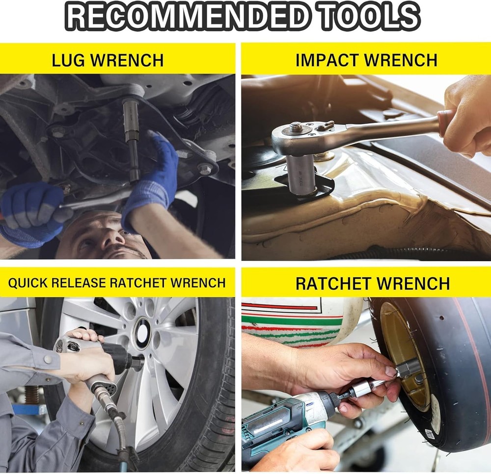 Topec 5-Piece Spiral Type Deep Extractor Set, Spark Plug One Size, 5pcs