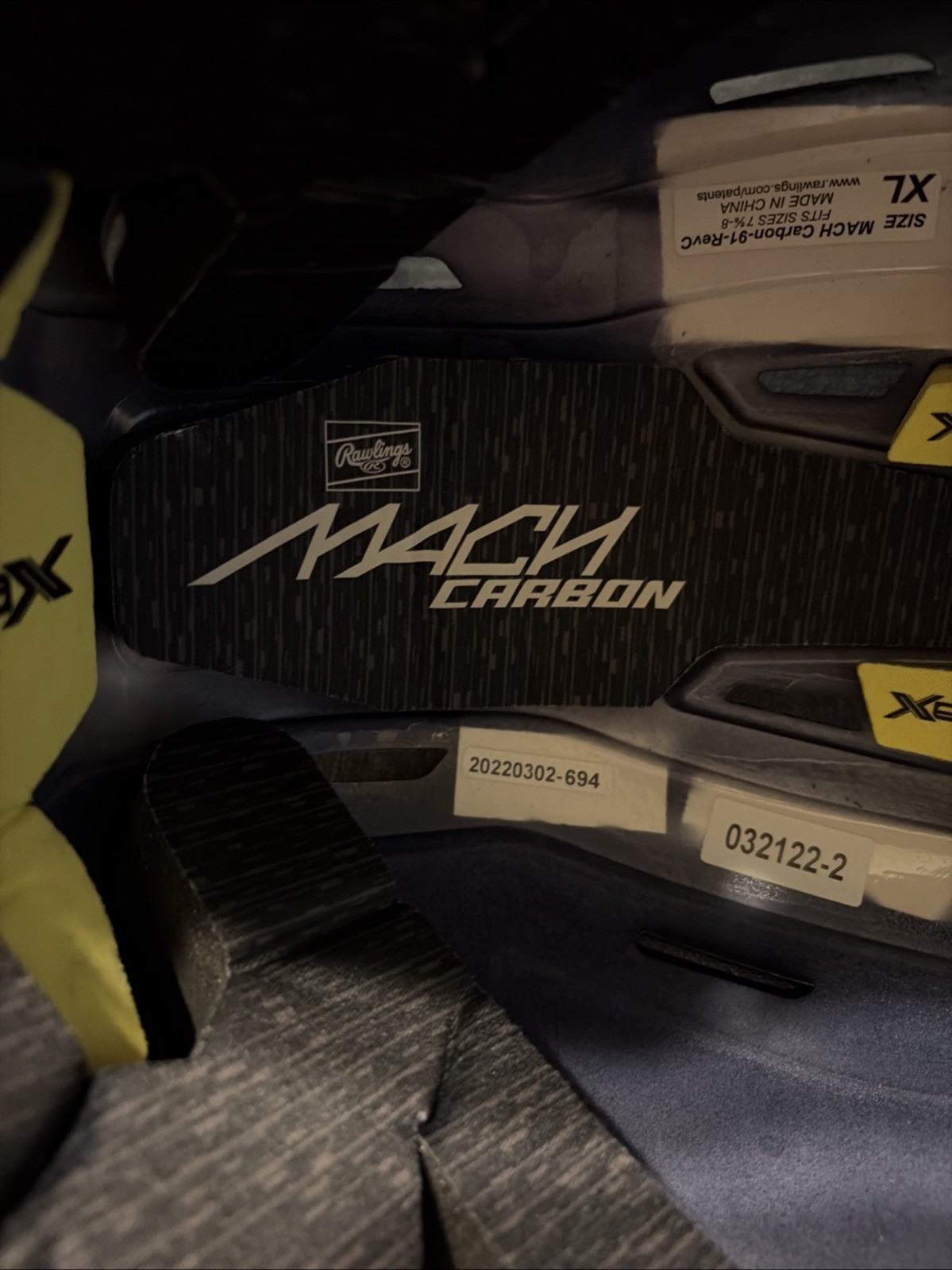 Rare Chicago Cubs New Batting Helmet XL LG Mach Carbon Impax 2022-23