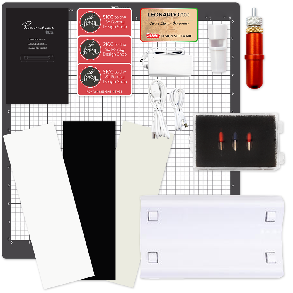 Siser Romeo 24" Deluxe Easyweed Heat Transfer (HTV) Bundle