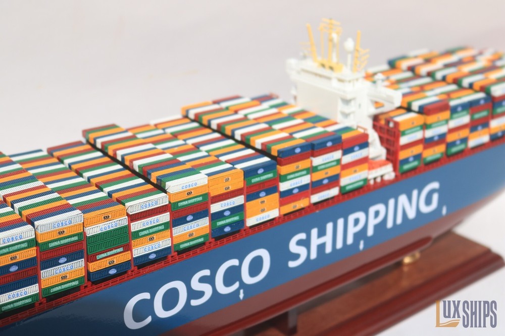 Cosco Shipping Container Model Ship 72cm