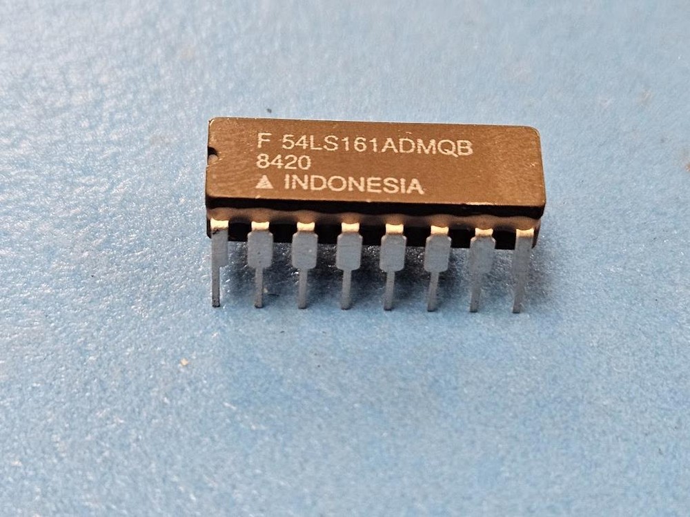 (1PC) 54LS161ADMQB Binary Counter, Synchronous, 4-Bit, Up Direction, TTL, CDIP16