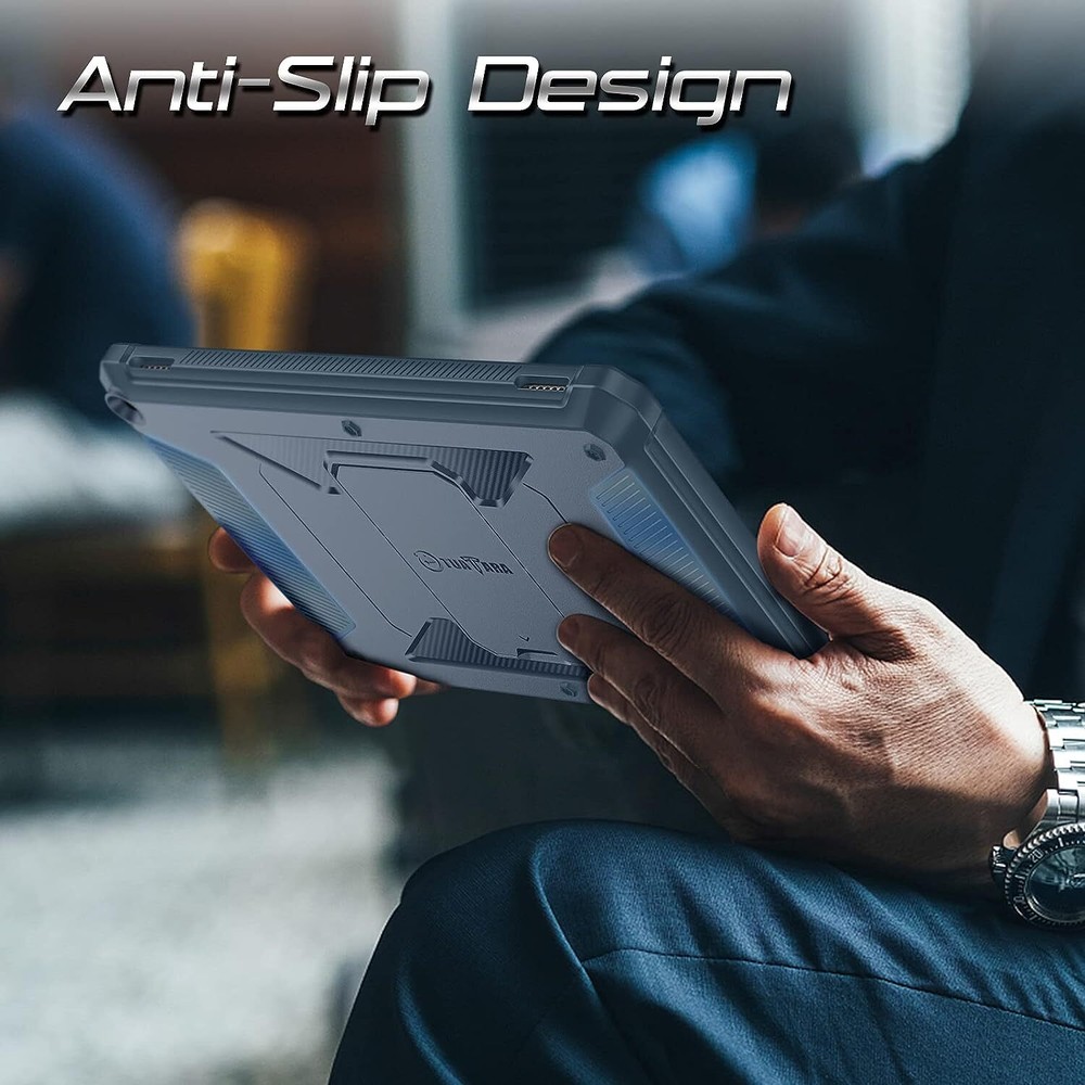 Case for Amazon Fire HD 10 Plus 11th 2021 Kickstand Cover + Screen Protector