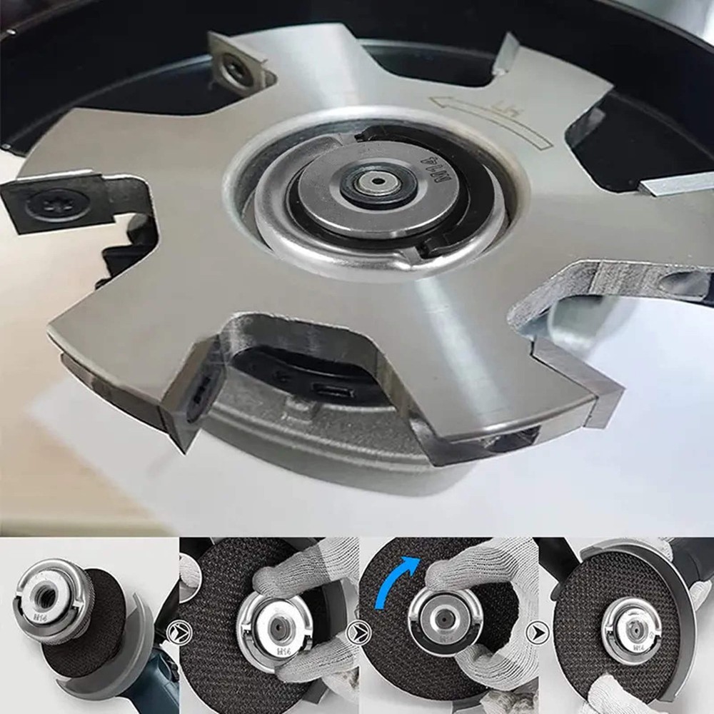 M14 Self-Locking Grinder Plate for Securing Diamond Plates and Abrasive Wheels