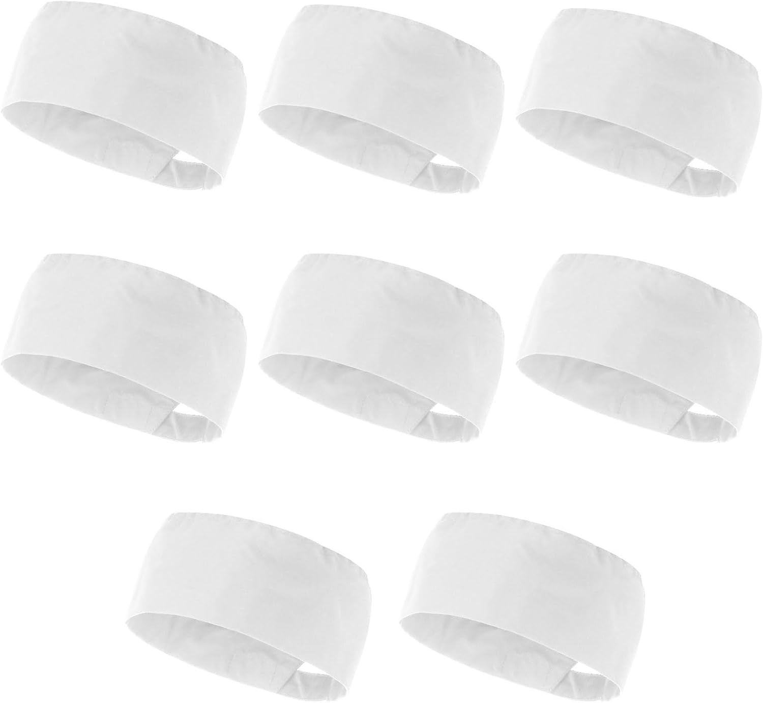 8 Pcs Unisex Chef Hats for Men Women Adult Adjustable Kitchen Cooking Caps Sushi