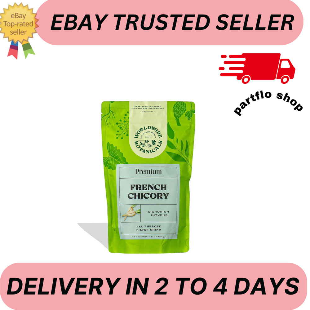 Chicory Root Roasted Granules, 1 Pound, Chicory Coffee