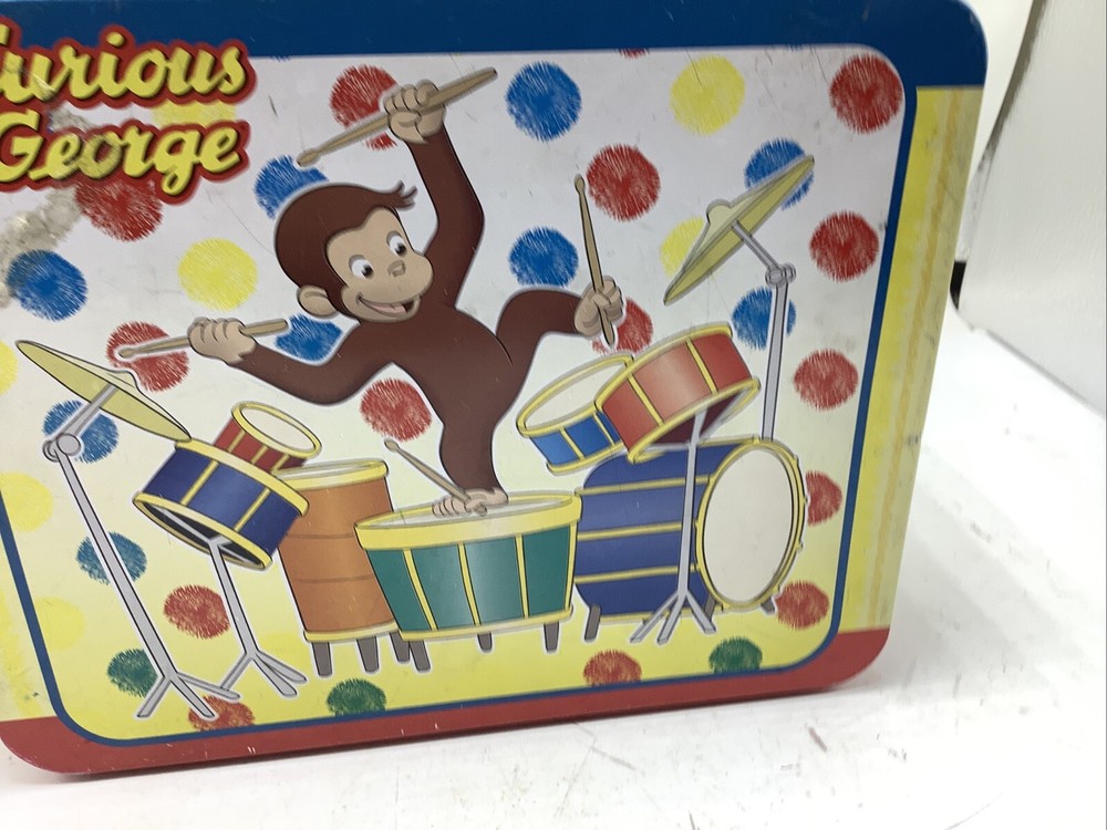 Curious George Lunchbox/Puzzle Drums