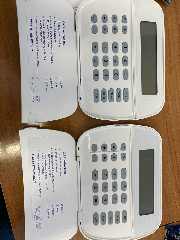 DSC HS2LCDRF9 N PowerSeries Neo Hardwired Keypad PowerG Transceiver