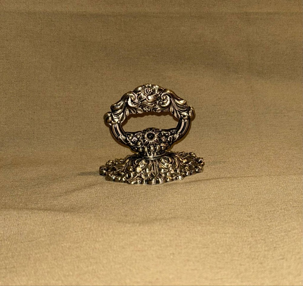 High Quality Antique Silver Serving Tureen Dish Removable Handle