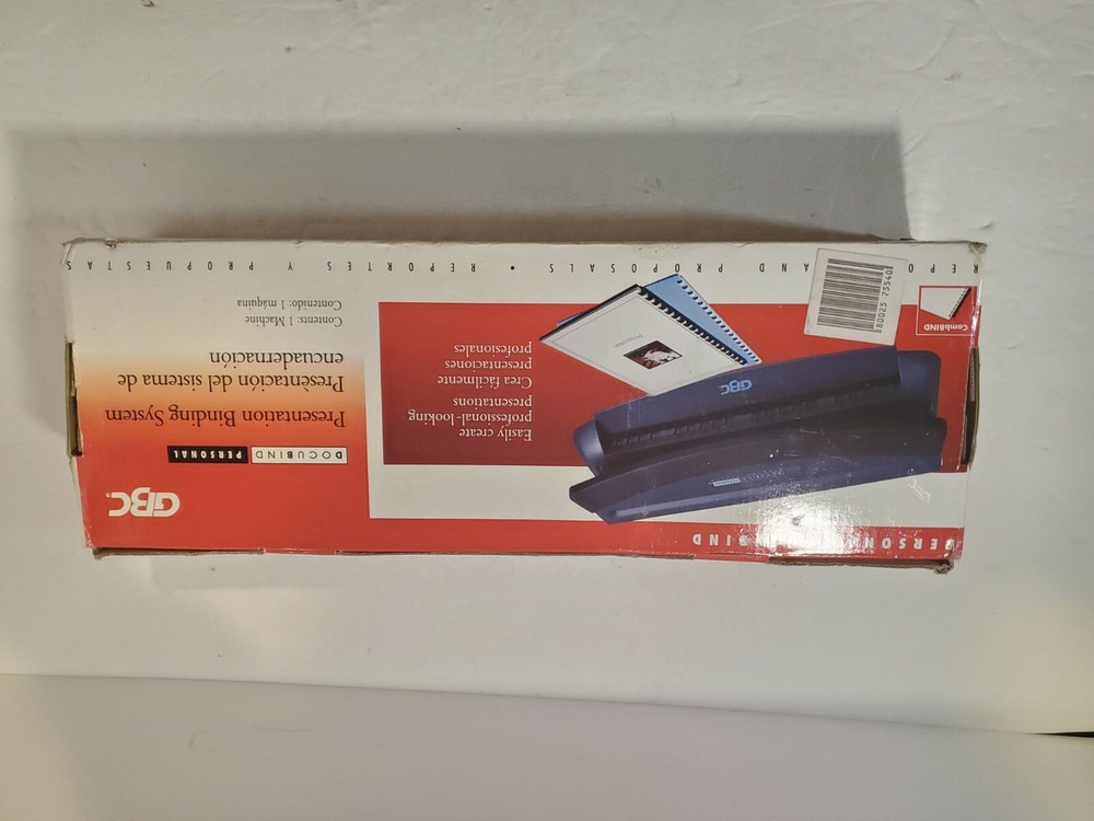 GBC CombBind C50 Binding System 6 Page Punching / 90 Sheet Binding Capacity
