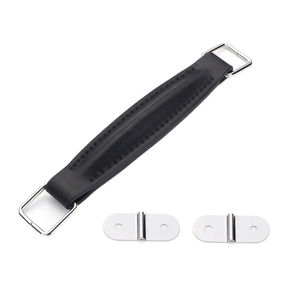Guitar Leather Handle With Fitting For Marshall Amp AS50D AS100D Black aa